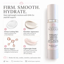 Load image into Gallery viewer, Organic Copper Peptide Moisturizer – Firming & Smoothing