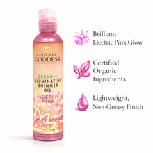 Load image into Gallery viewer, Organic Shimmer Oil – Illuminating Body Oil in 5 Shades for Radiant Glow & Deep Hydration