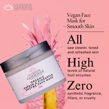 Load image into Gallery viewer, Organic Papaya Pineapple Enzyme Face Mask – Gentle Exfoliating Treatment
