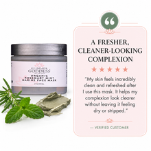 Load image into Gallery viewer, Organic Rosemary Mint Algae Face Mask for Acne & Rosacea