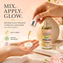 Load image into Gallery viewer, Organic Self Tan Drops – Fast Glow
