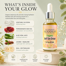 Load image into Gallery viewer, Organic Self Tan Drops – Fast Glow