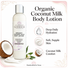 Load image into Gallery viewer, Organic Coconut Milk Body Lotion – Ultra-Hydrating