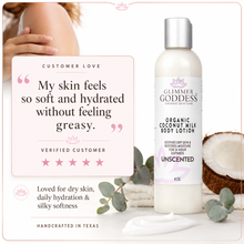 Load image into Gallery viewer, Organic Coconut Milk Body Lotion – Ultra-Hydrating