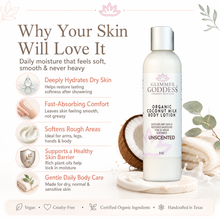 Load image into Gallery viewer, Organic Coconut Milk Body Lotion – Ultra-Hydrating