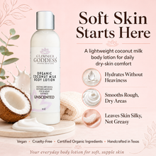 Load image into Gallery viewer, Organic Coconut Milk Body Lotion – Ultra-Hydrating