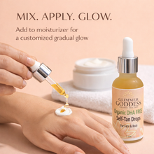 Load image into Gallery viewer, Organic DHA-Free Tanning Drops – Gradual Glow with No Chemical Smell