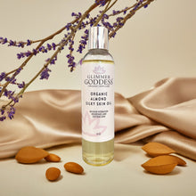 Load image into Gallery viewer, Organic Sweet Almond Silky Skin Oil – 48 Hour Hydration