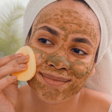 Load image into Gallery viewer, Organic Tumeric Vitamin C & E Brightening & Tightening Face Mask - 2 oz.