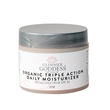 Load image into Gallery viewer, Organic Triple Action Daily Face Cream SPF 30