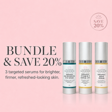 Load image into Gallery viewer, Organic Anti-Aging Trio – Vitamin C &amp; Firming Serums
