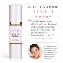 Load image into Gallery viewer, Organic Acne Serum – Oil Control &amp; Pore Clearing Treatment
