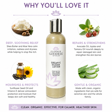 Load image into Gallery viewer, Organic Eczema Lotion – Soothing Relief &amp; Skin Healing
