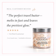Load image into Gallery viewer, Organic Shimmer Body Butter 2 oz – Travel
