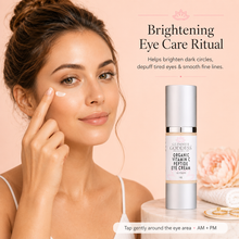 Load image into Gallery viewer, Organic Vitamin C Eye Serum – Peptide Treatment for Dark Circles
