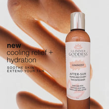 Load image into Gallery viewer, Organic After Sun Lotion &amp; Tan Extender – Luminizing Shimmer
