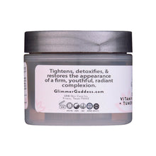 Load image into Gallery viewer, Organic Tumeric Vitamin C &amp; E Brightening &amp; Tightening Face Mask - 2 oz.
