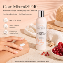 Load image into Gallery viewer, Organic Reef-Safe Sunscreen – Broad Spectrum SPF 40
