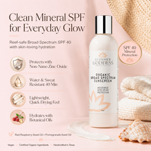 Load image into Gallery viewer, Organic Reef-Safe Sunscreen – Broad Spectrum SPF 40
